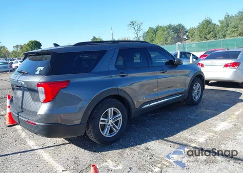 2021 Ford Explorer Xlt from USA, damaged, VIN 1FMSK7DH2MGB64726